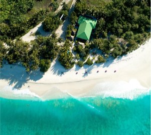 Pješćana plaža na Maldivima