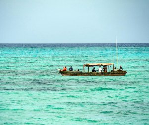 Zanzibarski drveni brod